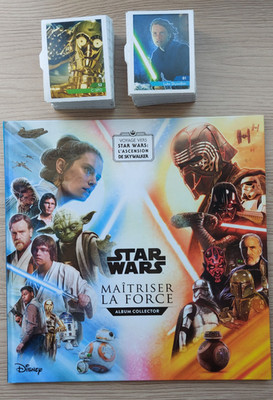 E.LECLERC 2019 - STAR WARS MASTERING THE FORCE - EMPTY HARD DRIVE + COMPLETE SET