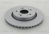 2X Bremsscheibe Triscan 8120 40142C FüR Honda CR 5 3 4 Dtec RE6 4WD RM1 AWD RE5