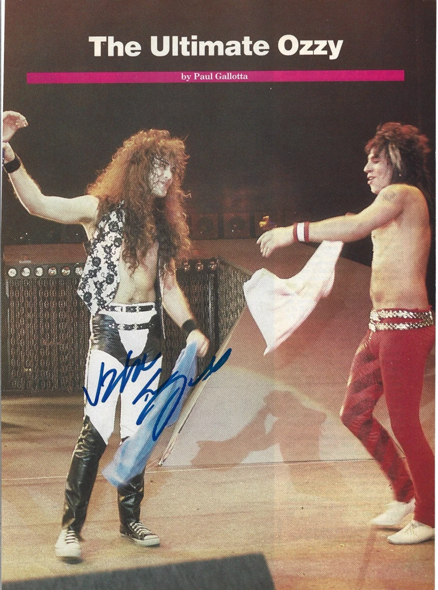 Not Authenticated Original Autographed Rock & Pop Photos for sale