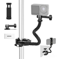 Neewer Action Camera Mount Kit, Super Clamp & Phone Holder, for GoPro/DJI