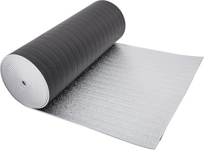 PRODEX AD10 10mm 4X25 Reflective BLACK/FOIL Insulation Foam Radiant Barrier Foil