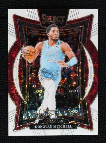 2024-25 Panini Select Concourse White Disco Prizm 2/75 Donovan Mitchell #21