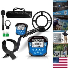 Lightweight Metal Detector with 10 Inch Waterproof Coil for Outdoor Adventure