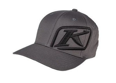 Klim Gray Black Rider Fitted Baseball Hat Cap SM/MD  LG/XL  3235-006-XXX-601