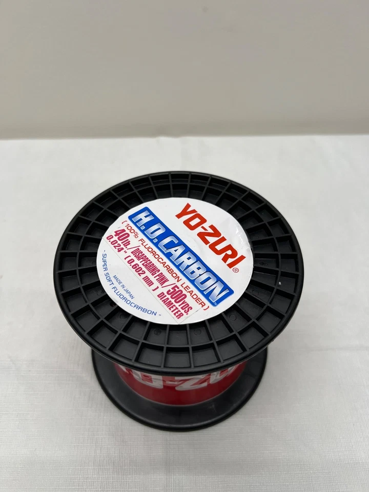Yo-Zuri H.D. Línea de pesca de carbono, 100 % fluorocarbono Leader, 40 lb, 500yds Foto 4 de 4