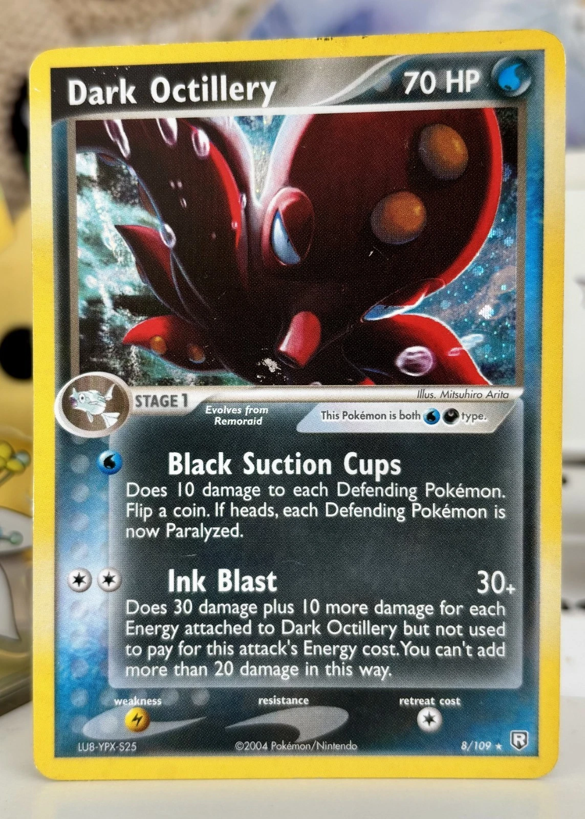 Dark Octillery - 8/109 - EX Team Rocket Returns - Holo Rare - Pokemon Card MP