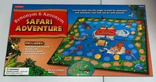 Lakeshore Learning Synonym  Antonym Safari Adventure game HOMESCHOOL Complete 