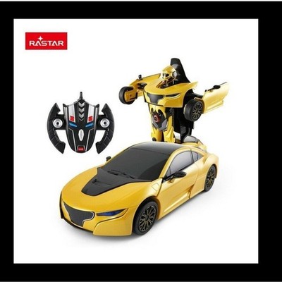 Rastar Xman Transformers Remote Control Robot Car USB Radio Toy RC 1:14 RS