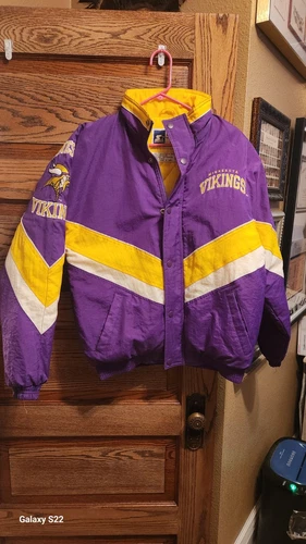 Excellent Minnesota Vikings Starter Jacket Size S!