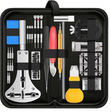 Singcci Watch Repair Kit, 151 PCS Professional Watch Battery Replacement Tool Ki