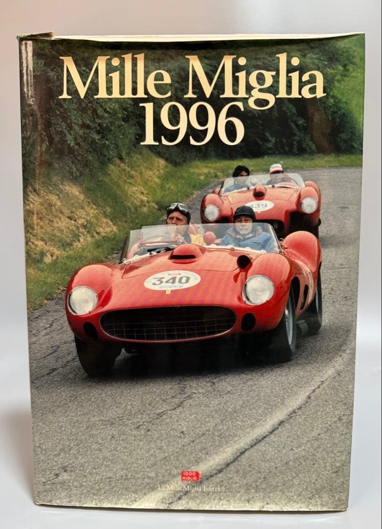 Mille Miglia 1996 Photo Book Hardcover Vintage Racing Event Japan