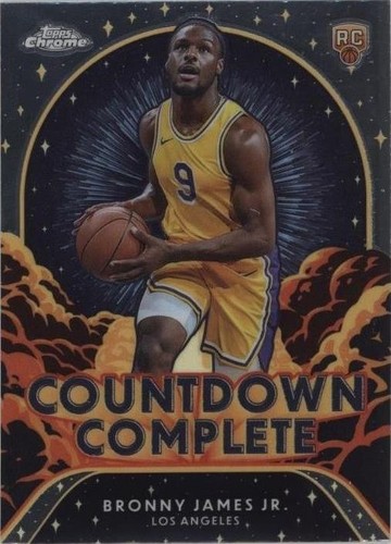 Topps NBA Bronny James Relic 50 Serial 212766 | eBay