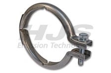 HJS 2x Rohrverbinder Abgasanlage 83 13 2822/2x Schelle 107mm Edelstahl f�r Model