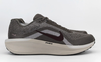 Nike Air Winflo 11 UK 9.5 Cave Stone Burgundy Crush FJ9509-200