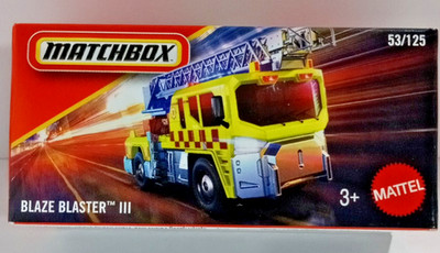 Matchbox Blaze Blaster III Power Grab Box SEALED! NEW!