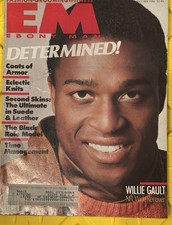 Ebony Male EM magazine WILLIE GAULT  cover - VINTAGE Rare