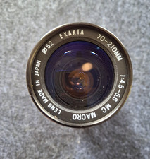 EXAKTA Tele Zoom Objektiv 70-210 1:4,5-5,6 MC Makro