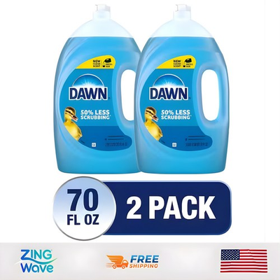 #ad #ad Liquid Dish Soap Dishwashing Dawn Ultra 70 fl oz. New Scent $22.99