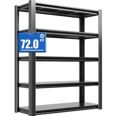 Metallregal, Lagerregal, 5-Tier, 2500 lb, Höhenverstellbar, Eckregal, Industr...
