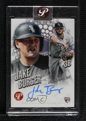 2022 Topps Pristine Fresh Faces Auto Jake Burger #FFA-JBU Auto 0qc1