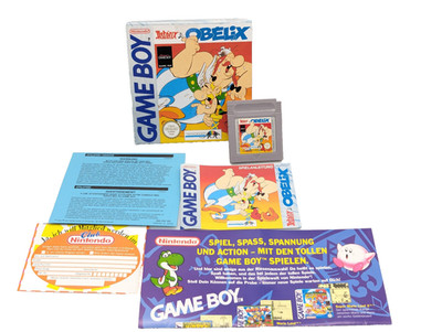 Asterix Obelix Nintendo Gameboy Modul OVP CIB kein Inlay PAL Sehr Gut