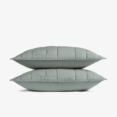 Cozy Block Quilted Sham Set - Parachute