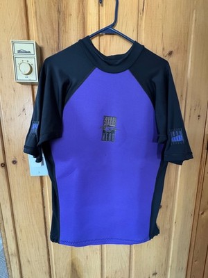 GENUINE! Vintage TIGERSHARK WATERCRAFT WETSUIT TOP (XXL XX-LARGE) RashGuard