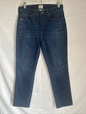 J. Crew Denim Jeans Vintage Straight Women  s Size 28 Blue