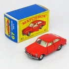 Matchbox - 67 Volkswagen 1600TL - Regular Wheels Boxed Lesney VW Type 3 Fastback