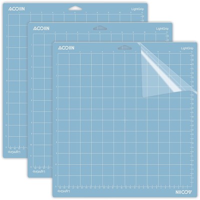 Schneidematte für Cricut Explore One/Air/Air 2/Maker - 3er Pack 12x12 Zoll, B...