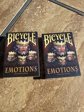 Bicycle Playing Cards Emotions, Poker Size 2 Decks