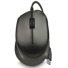 iMicro - 205U Black - Wired USB Optical Mouse - 1200 DPI - Three Buttons Left...