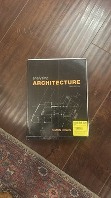 Analysing Architecture by Simon Unwin Third Edition Paperback