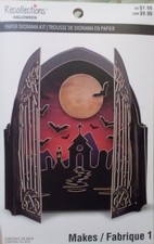 Recollections Halloween Paper Diorama Kit