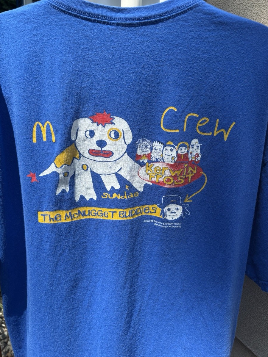 Delta McDonald’s McNuggets Buddies Kerwin Frost Blue T Shirt 2XL View 4