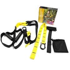 fitness Strap, Home Resistance Training Kit, Workout Straps, Exercise Straps,...