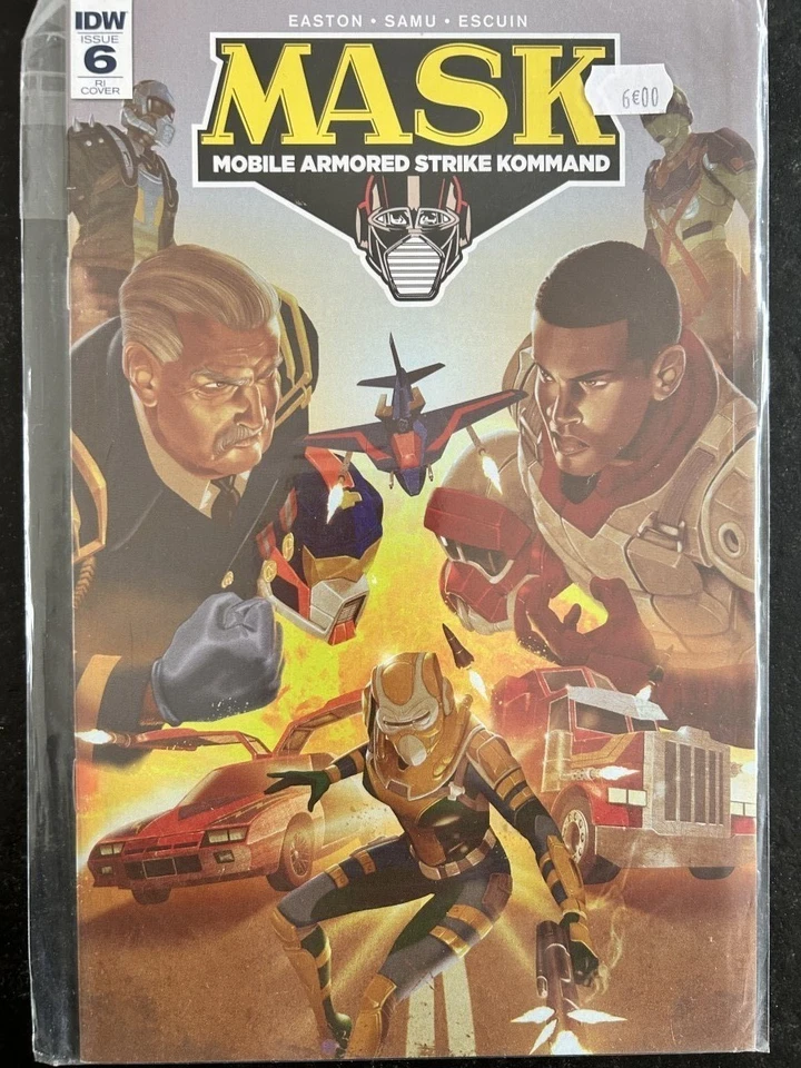 COMIC VO M.A.S.K.: Mobile Armored Strike Kommand #6 2017 IDW Publishing occasion - Photo 1/1