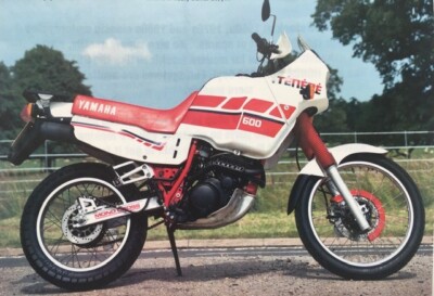 YAMAHA XT600 - 16 PAGES OF ORIGINAL ROAD TESTS, ARTICLES, INFO ETC