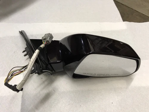 2008-2013 CADILLAC CTS  Right SIDE MIRROR ; Dark Brahma Jewel Color ; OEM