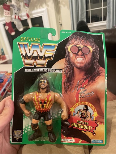 Vintage WWF Hasbro Green Card Series 11 Adam Bomb ...