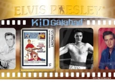 St. Vincent 2011 - SC# 3794 Elvis Presley, Kid Galahad Movie Poster - S/S - MNH