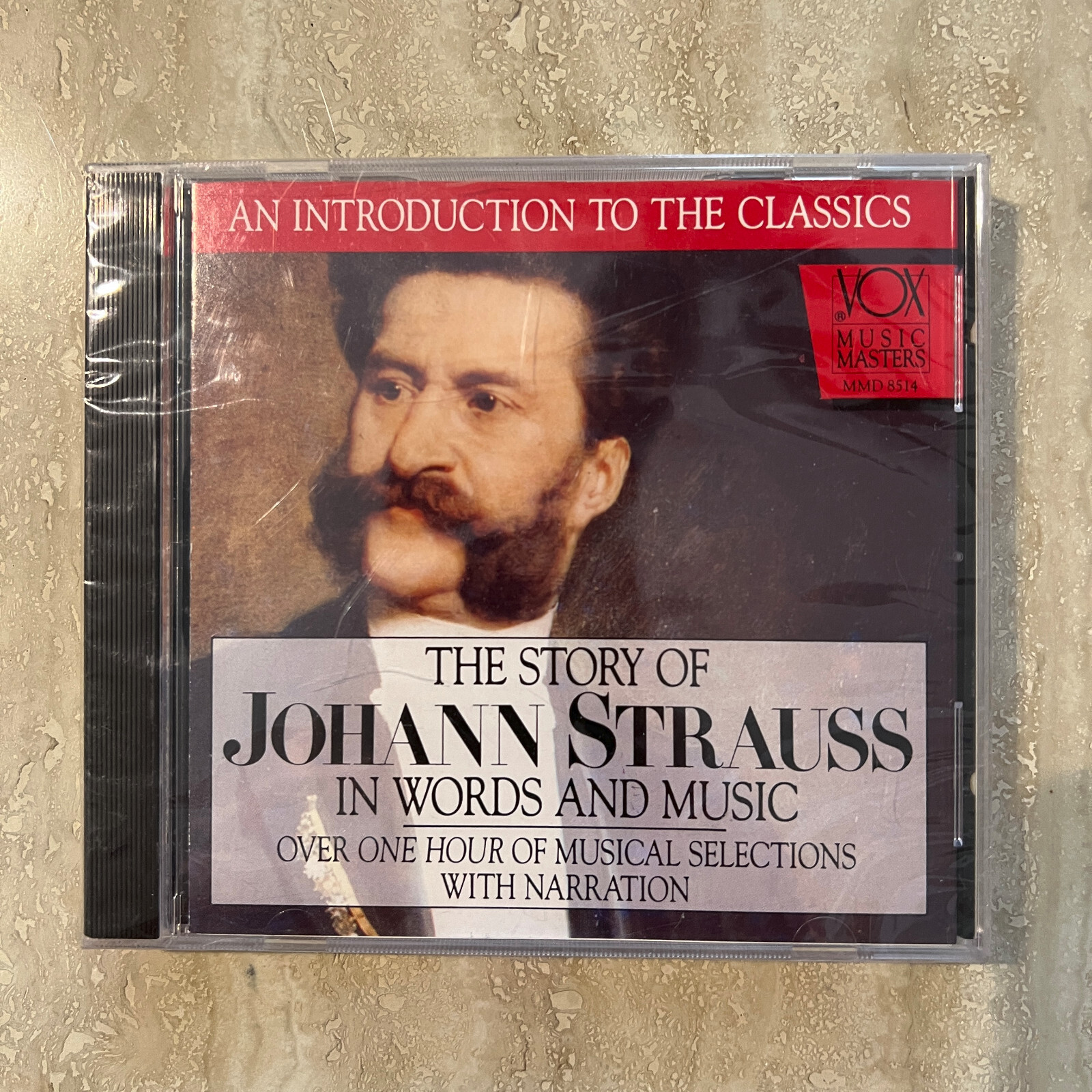 CD The Story of Johann Strauss In Words & Music Classical 1993 VOX (NEW ...