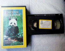 Save The Panda - National Geographic Video VHS Tape PAL