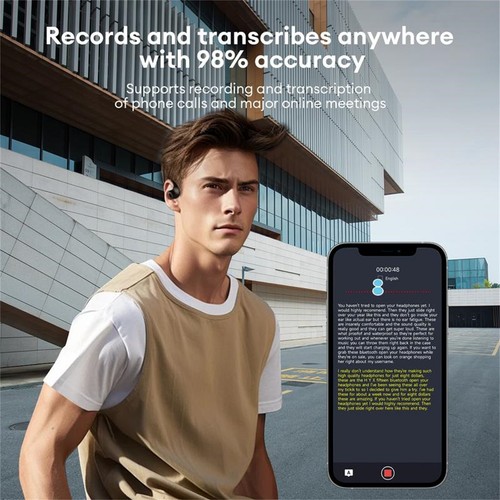 Auriculares inalámbricos de traducción Hy Undai Hy T26 Pro compatibles 75 idiomas - Imagen 11 de 28