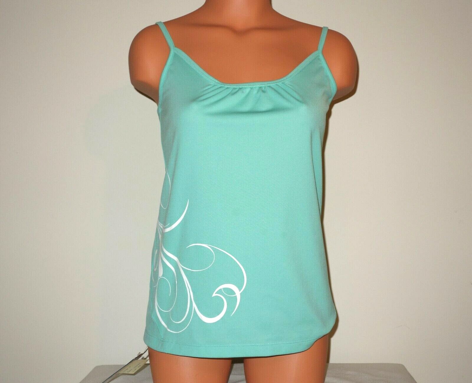 Canotta donna Salomon ActiLite Champex nuova con etichette M Celadon verde chiaro media