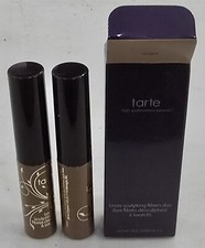 NIB Tarte Brow Sculpting Fibers Duo Taupe Makeup