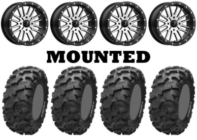 Kit 4 ITP Blackwater Evolution 30x10-14 on MSA M37 Brute Beadlock Machined H700