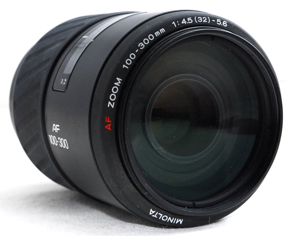 MINOLTA AF Zoom 100-300mm F4.5-5.6 Lens From Japan | eBay