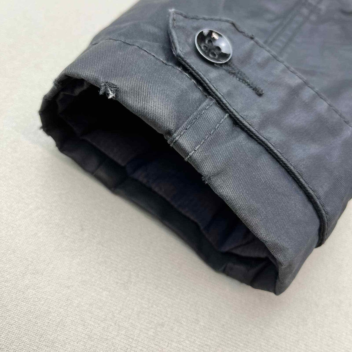 黒のトレンチコート W 9-11 (M) 38-40 (US) s-l400.jpg
