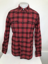 POLO RALPH LAUREN - CLASSIC WESTERN SNAP Cowboy Lg. Plaid Shirt - EXCELLENT